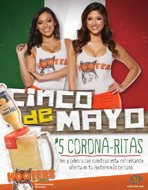 Cinco de Mayo — Hooters campaign