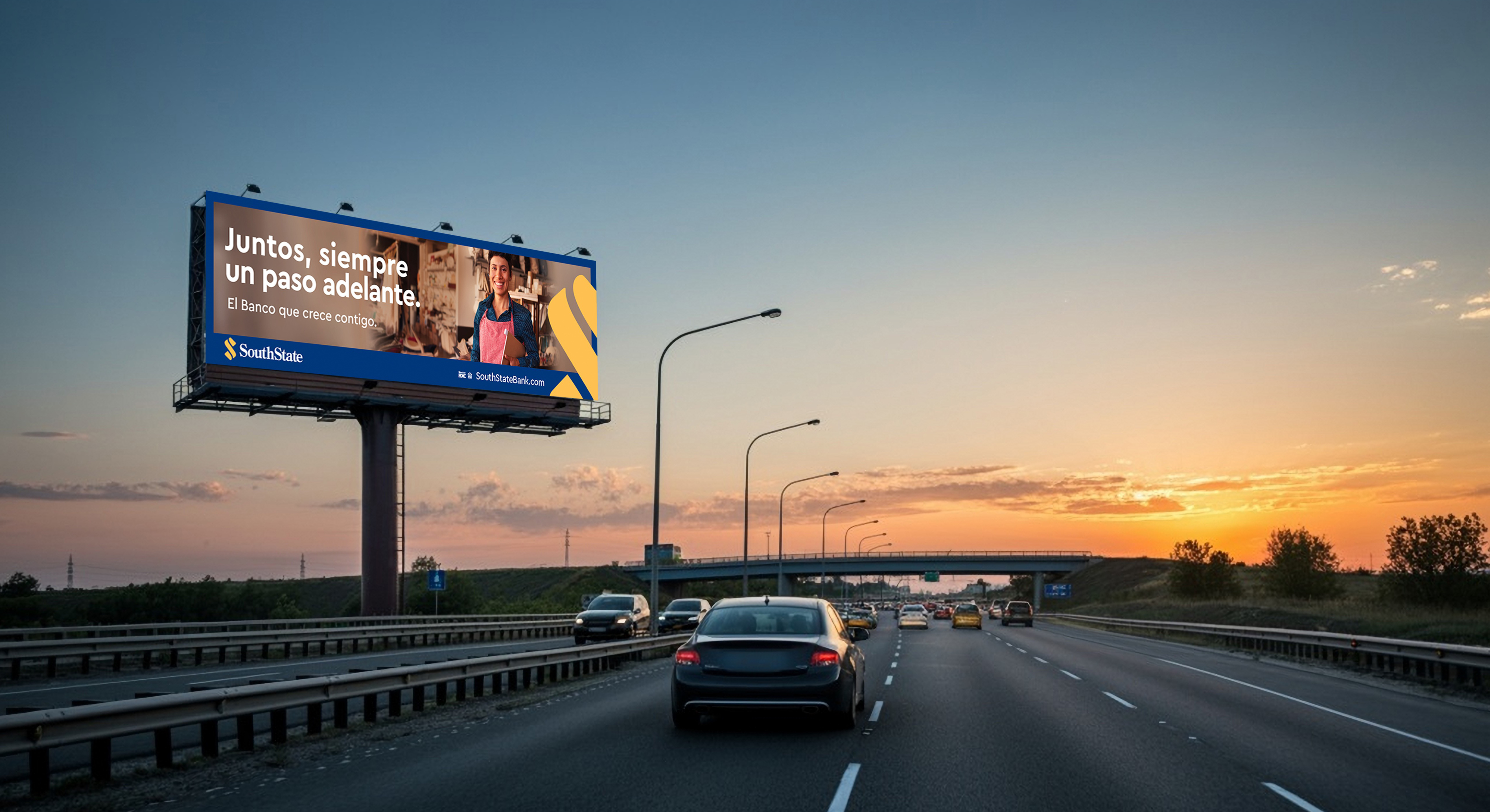 SouthState Bank billboard campaign